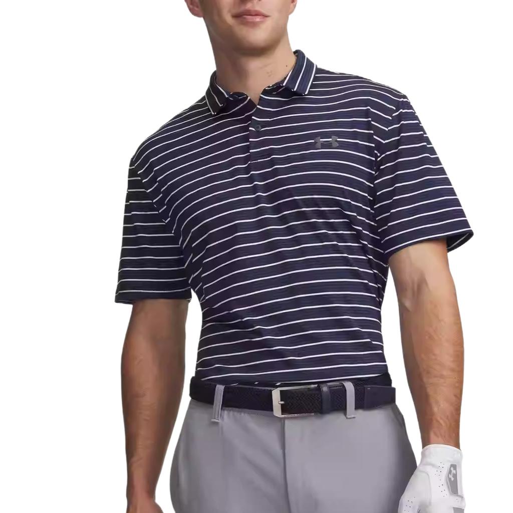 Under Armour Matchplay SS26 Защита от УФ Короткий рукав Удобная Гольф-рубашка Мужские топы 6010980-410