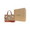 Coach X Peanuts Snoopy Dempsey 29 Classic Monogram Print Tote Bag Women Tote Brown CE862-IMT1O