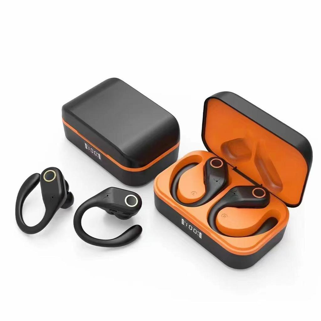 Беспроводные спортивные Bluetooth-наушники YW02 с заушными креплениями, ENC и долгим временем работы от аккумулятора