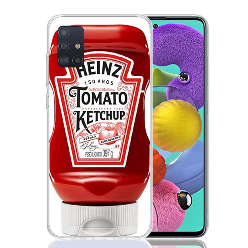 Чехол для телефона Lamb Heinz Tomato Ketchup для Samsung Galaxy A52 A51 A50S A12 A22 A32 A72 A10S A30S A31 A71 Note 20 Ultra 10 Plus S10