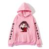 Date A Live Кофты с принтом Nightmare Модная толстовка Повседневная Унисекс Осень Зима Флис Уличная одежда Топы Мужские Sudaderas