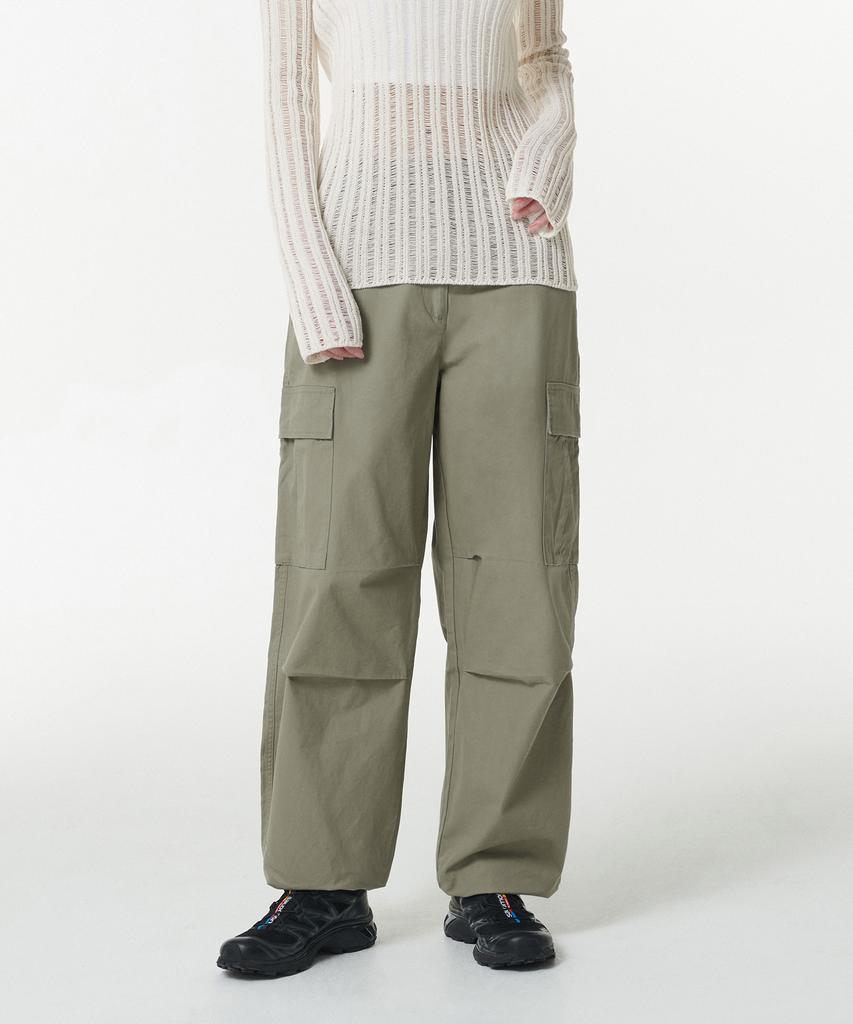 MUSINSA STANDARD WOMAN Women'S Wide Cargo Pants [Sage]