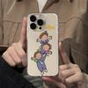 Мультяшный чехол для телефона T-TripletsS для iPhone 17 16e 15 14 13 12 11 Mini Air Pro Max X XR XSMax 7 8 Plus Прозрачный мягкий чехол
