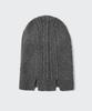 MUSINSA STANDARD Lambswool Cable Knit Balaclava [Medium Grey]