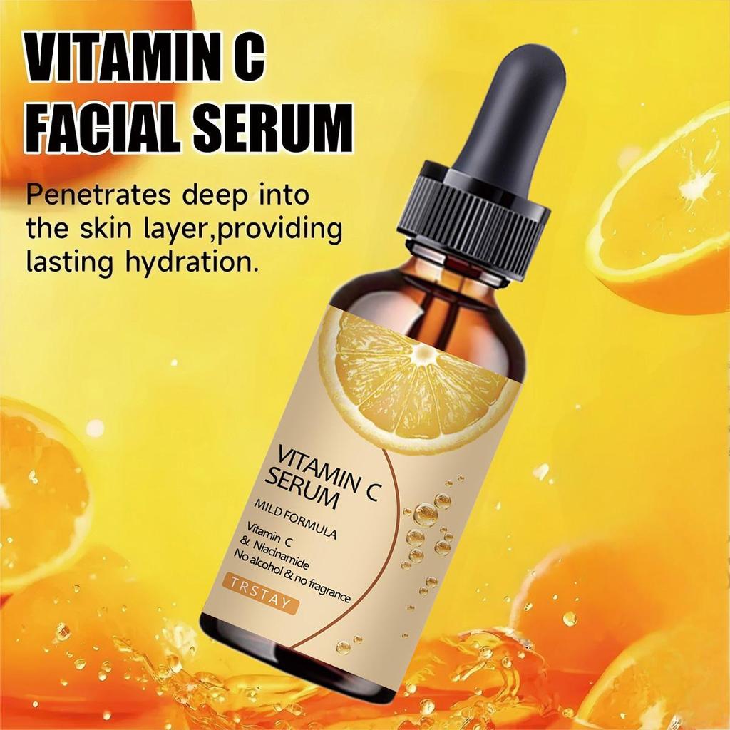 TRSTAY Facial Essence Use Vitamin C Pigment To Remove Black Spots, Whiten Facial Essence, Whiten Skin Care Products, Beauty and Health Care