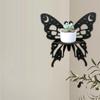 Butterfly Corner Shelf Storage Rack Ornament, Boho Wall Decorative Floating for Kitchen,