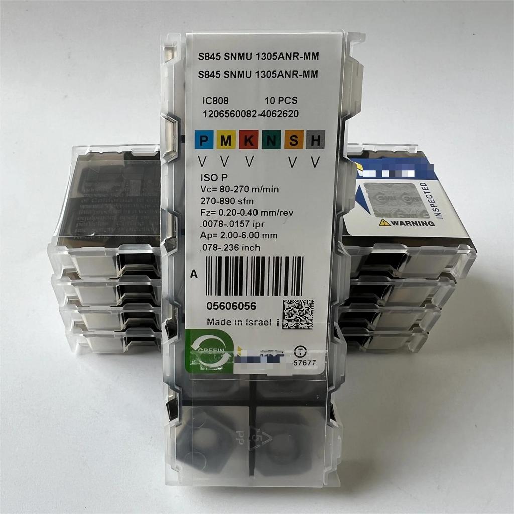S845SNMU1305ANR-MM IC808 / Промышленные сменные твердосплавные пластины 10 шт.