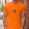 Мода Путешественник Отпуск Мужские Топы Футболки с коротким рукавом Футболки Пилот Самолета Футболки Режим Полета Путешествия Футболки для Мужчин Одежда