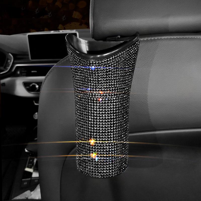 Блестящий автомобильный держатель для зонта со стразами, водостойкая коробка для хранения, складной органайзер для зонтов, универсальные автоинструменты для автомобиля