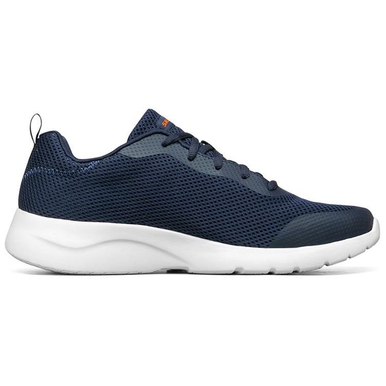 Skechers Dynamight 2.0 Удобные Сетчатые Амортизирующие Прочные Дышащие Низкие Беговые Кроссовки Мужские Сникерс Темно-Синий 894008-NVY