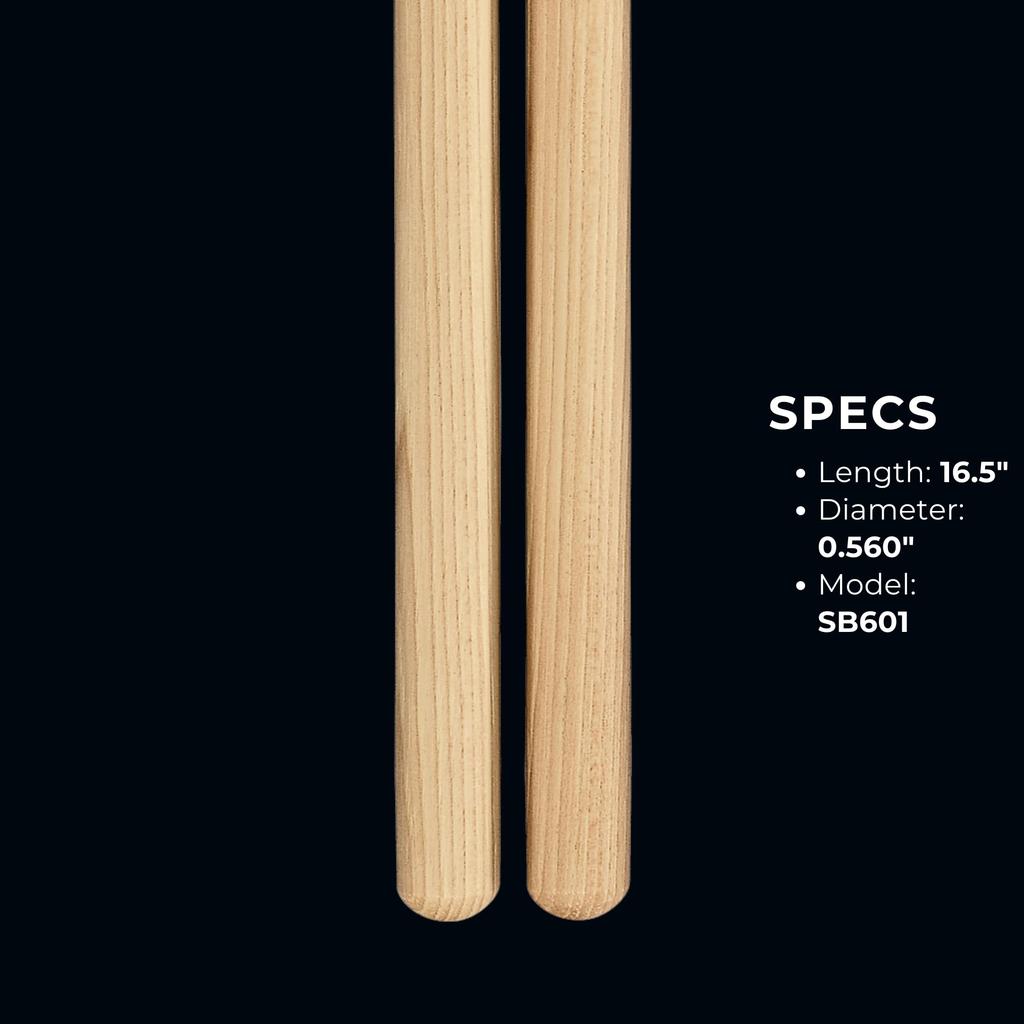 Кисть MEINL Stick Meinl Drumstick Signature Model Calvin Rodgers Hickory Round Tip SB601 x & (419 14,2 мм) []