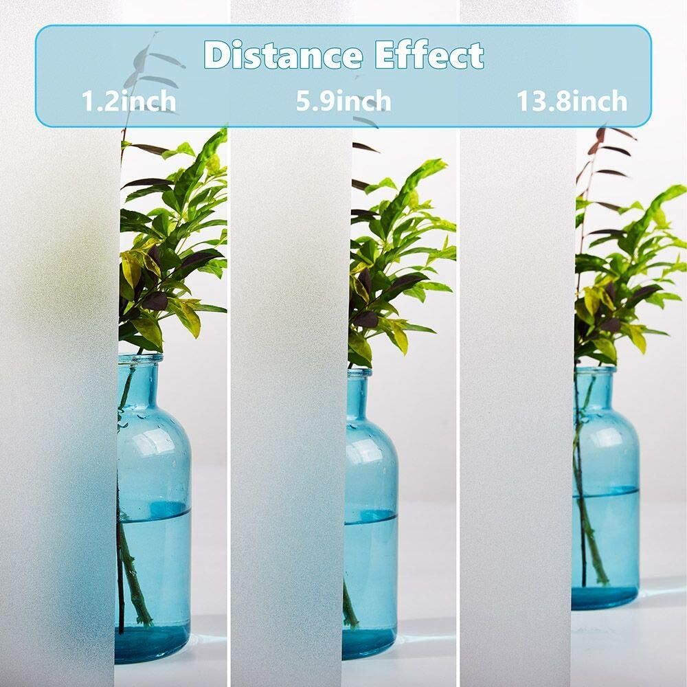 1Roll Self-Adhesive Window Stickers Privacy Protection Privacy Sticker for Home Bedroom Bathroom