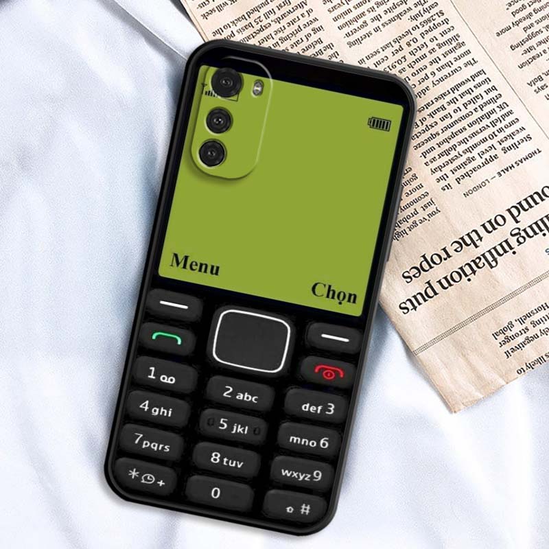 Роскошный винтажный узор телефона Для Motorola G85 Edge 50 G24 G35 G14 G04 40 G72 G34 G G54 G13 G32 5G Черный чехол для телефона