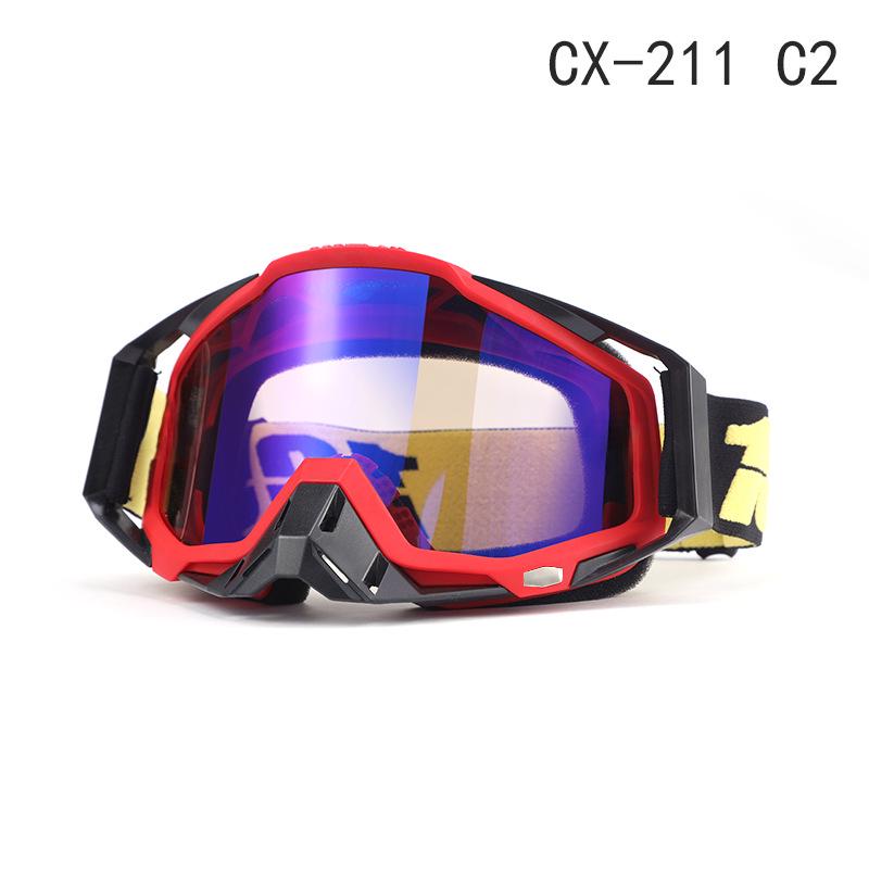 Ветрозащитные мотоциклетные и лыжные очки для использования за границей: 100% Внедорожная езда, катание на природе и защита при скоростном спуске