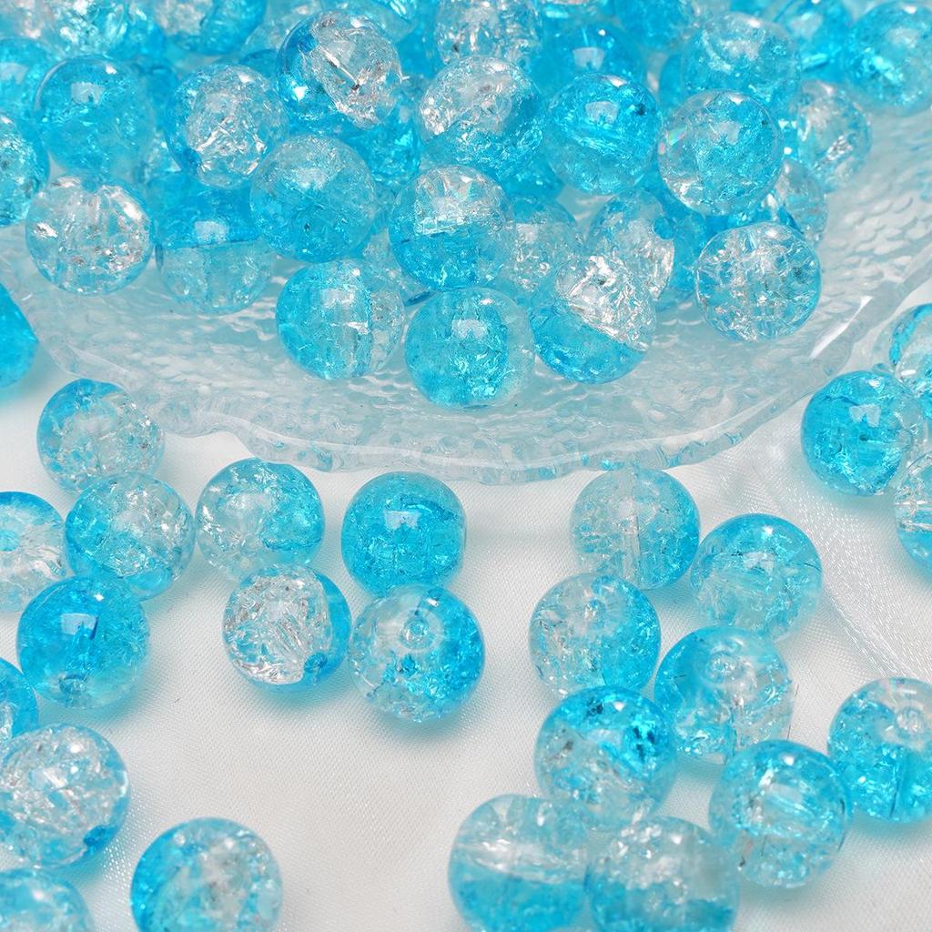 Круглые бусины из стекла ручной работы для изготовления украшений своими руками: Браслеты, Ожерелья, Серьги.