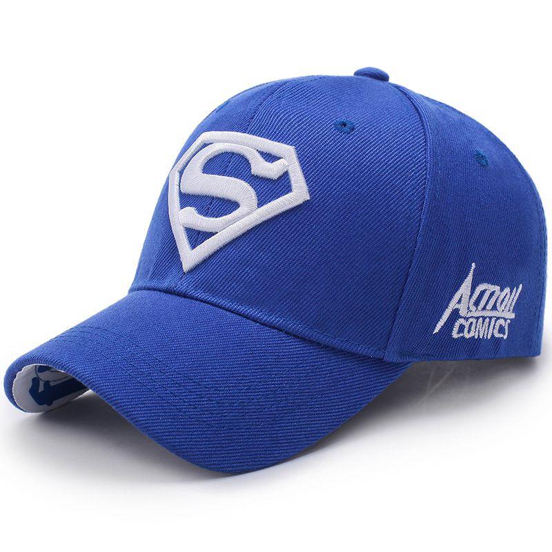 Роскошная Кепка Супергероя Супермен Snapback Вышитая Кепка Унисекс Дизайн в Стиле Стимпанк