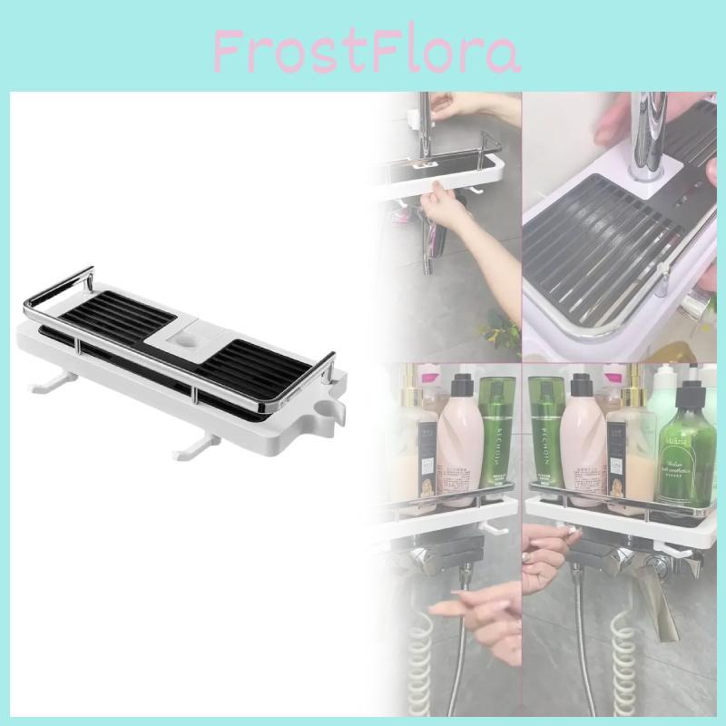 Включена полка для душа в ванной комнате для удобного хранения в домашних ванных комнатах