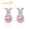 Classic Copper Alloy Zircon Earrings for Women Wedding Party Gifts