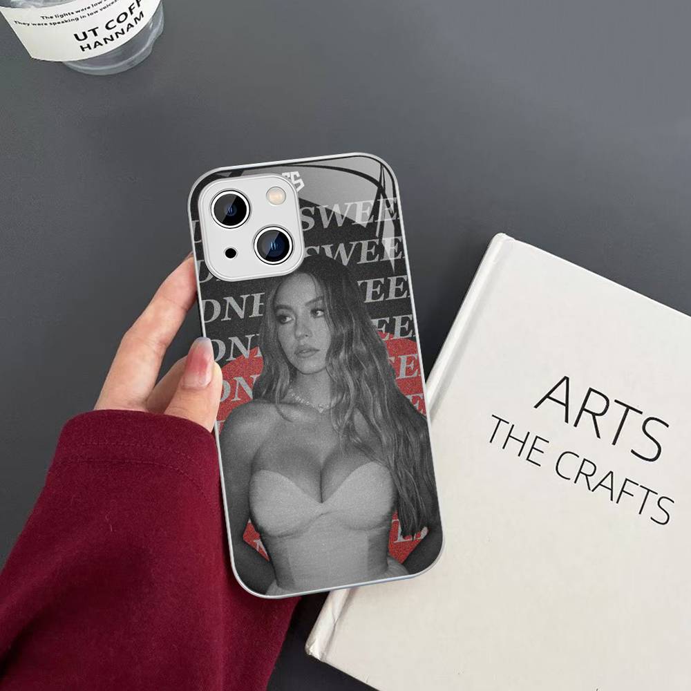Singer Sydney S-Sweeney Tempered Glass For Iphone 14 13 12 11 Pro Mini XS MAX 14Plus X XS XR Cover