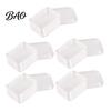 1:12 Scale Lunch Box 5Pcs Mini Boxes, Miniature Bento Box, Tiny Single-grid Food Container with Lid for Doll Mansion Kitchen Accessories Small Replica