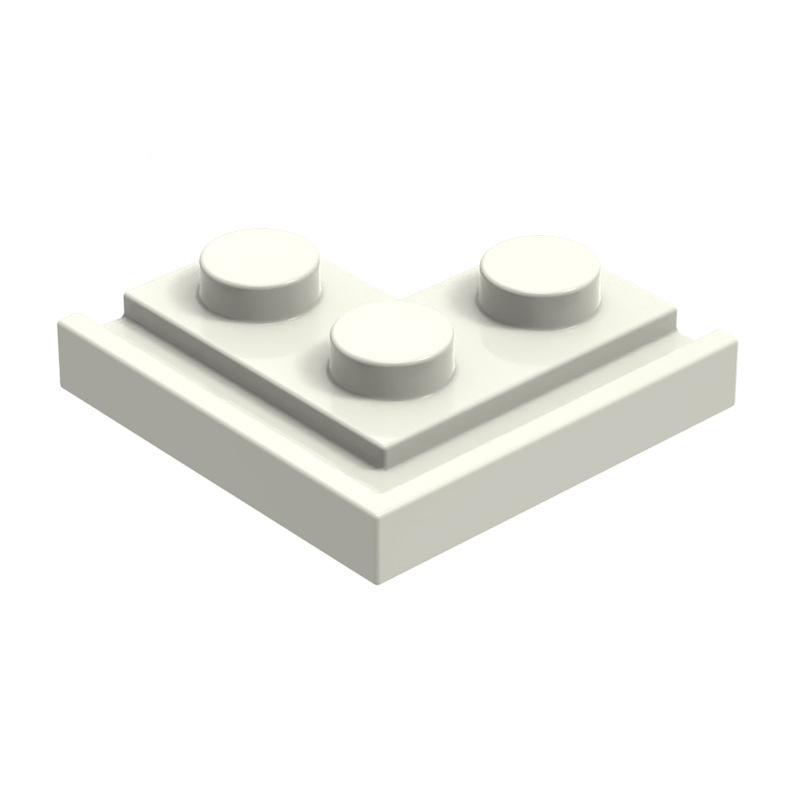 MOC 10PCS 3 Special Modified Building Blocks Slotted Right Angle Three Holes Particle Idea DIY Toys Children Birthday Gifts