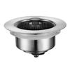 Stainless Steel Kitchen Sink Spring Core Leakage Plug, Filter Screen Drain, Laundry Sink, Vegetable Washing Basin, Basket Drain Plug