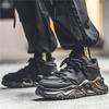 Новые мужские кроссовки, уличные модные трендовые повседневные туфли, удобные, легкие, нескользящие, кроссовки для бега, толстая подошва, прогулочная обувь