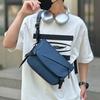 Large Capacity Messenger Crossbody Bag Korean Oxford Cloth Bag Durable Men's Shoulder Bag  Unisex