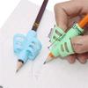 Набор из 4 силиконовых держателей для ручек, эргономичный дизайн для коррекции почерка и тренировки осанки, подходит для начинающих