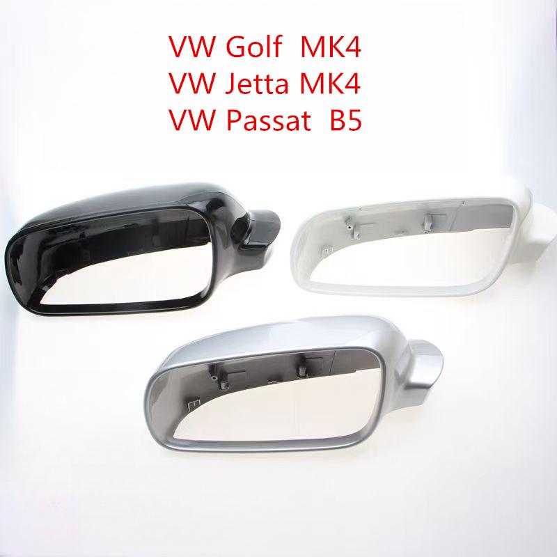 Side Mirror Cover For VW Golf MK4 Jetta MK4 Passat B5 Same Size Left And Right Rearview Mirror Housing Automotive Accessories