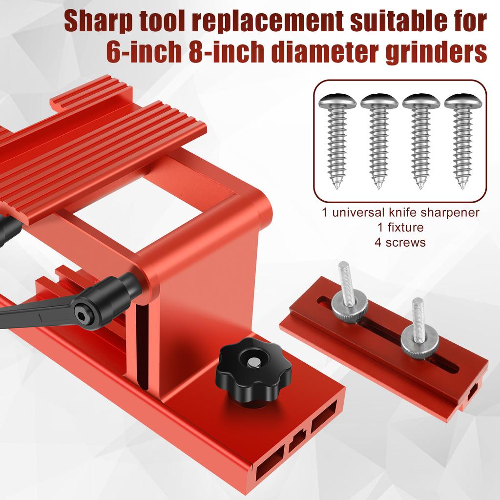 Rest Sharpening Jig Adjustable Replacement Tool For 6/8 Inch Bench Grinders and Sanders Knife Sharpener System Woodworking Tools