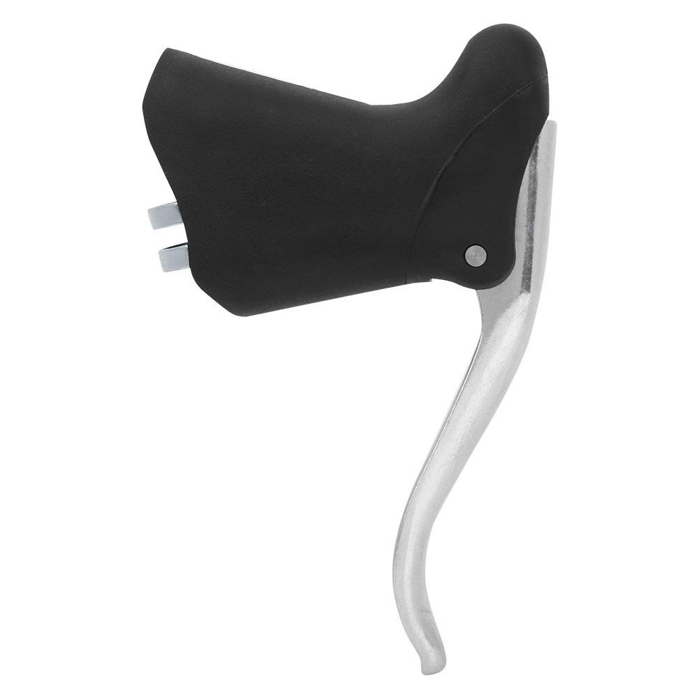 1 пара алюминиевых сплавов для горного шоссейного велосипеда, тормозные ручки для велосипедного тормоза, черный серебристый цвет