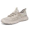 Men's shoes new mesh deodorant men's outdoor sports and leisure versatile trendy shoes men's summer transparent
