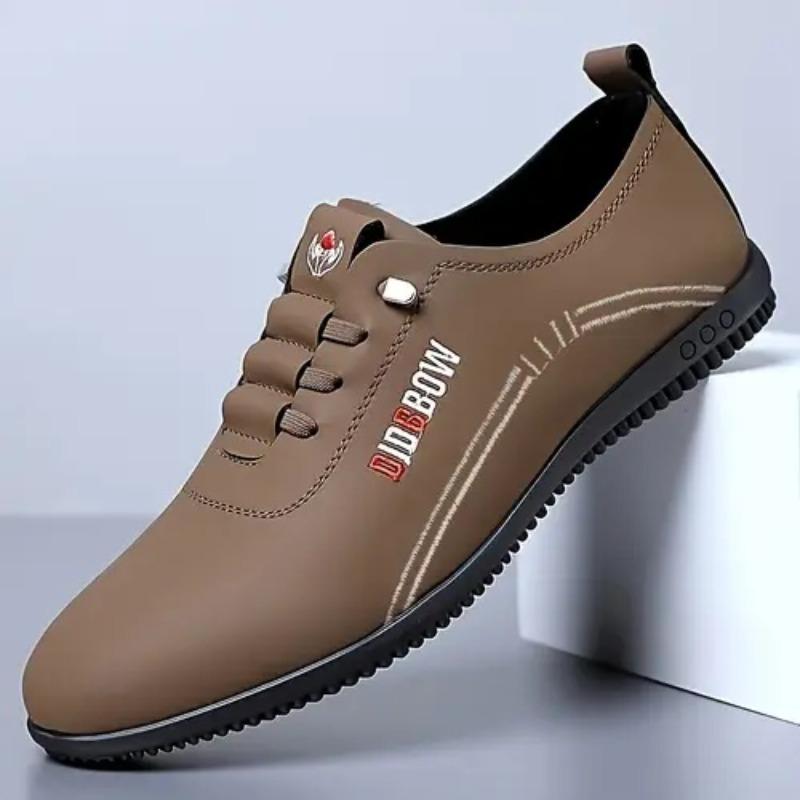 Мужская обувь на мягкой подошве, Повседневная обувь, Легкая обувь, Дышащая, Подходит для вождения и деловых встреч, Мужская деловая повседневная обувь