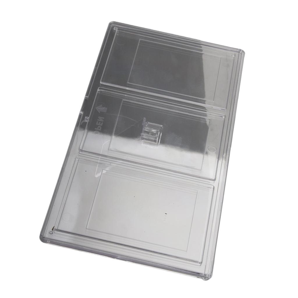 Mini 3 Inch 3 Grid Table Photo Frame Transparent 3 Boxes Digital Picture Frame for Home Desktop Office