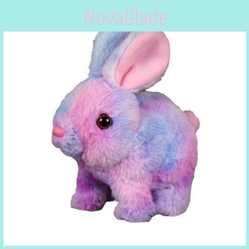 Electronic Plush Rabbit Toy With Sound And Motion For Kids Educational Interactive Play