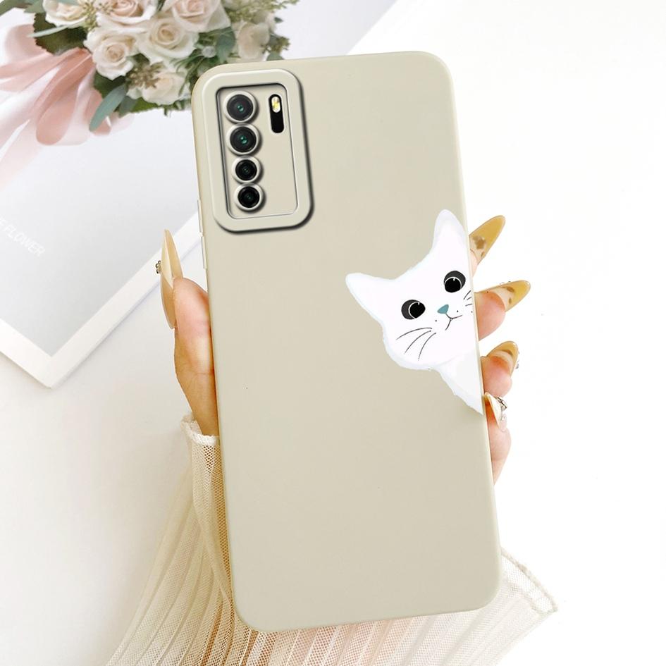 Для Huawei Nova 7 SE Чехол P40 Lite 5G CDY-NX9B CDY-AN20 Милый Кролик Мультяшный Мягкий Силиконовый Защитный Чехол Для Honor 30S Funda