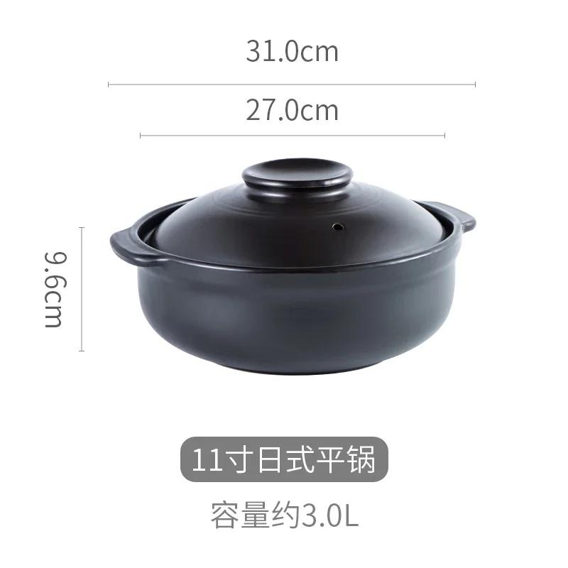 Korean Pot Casserole Pottery  Soup Pot Steamed Rice Braised Chicken Rice and Heat Resistant  Claypot Rice Gas Claypot