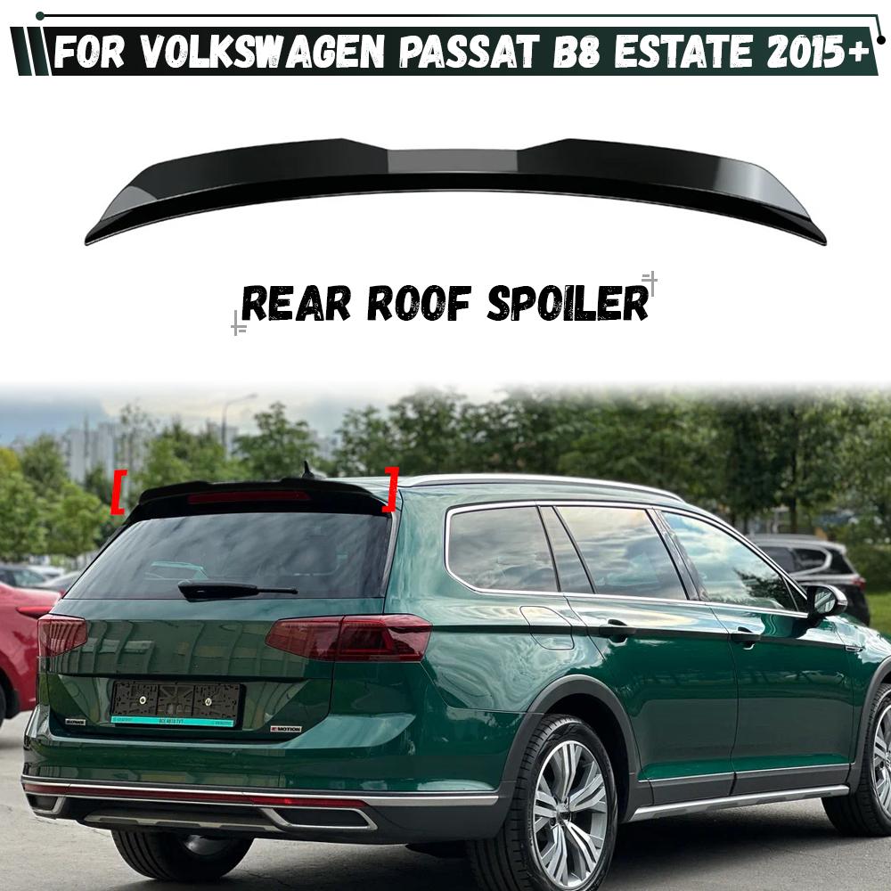 Для Volkswagen VW Passat B8 Variant 2015+ Задний спойлер-крыло на багажник Задний спойлер-колпак Накладка на кромку заднего багажника