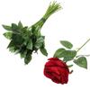25 шт./комплект Креативная Железная Проволока Мыльная Роза Ветка Искусственный Цветок Стебель Искусственные Ветки Цветочные Веточки Цветочный Пенек Бумажные Стебли