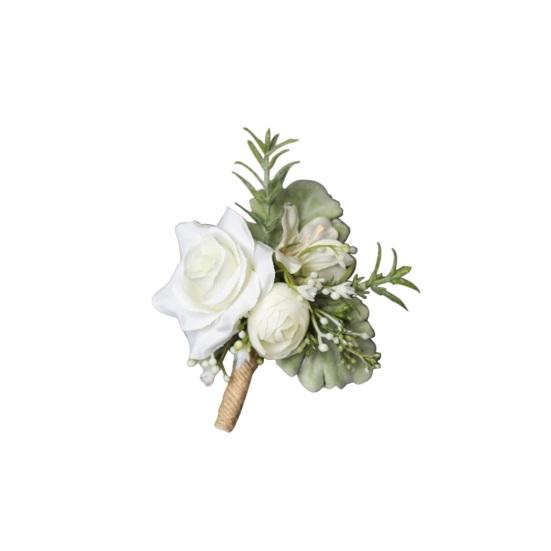 Брошь унисекс в цветочной форме, противоскользящая праздничная одежда, украшение, булавка с бантом, ювелирные изделия для выпускного вечера, свадьба