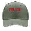 The Sopranos Grungy Red Texture New Jersey Typography Graphic Sandwich Baseball Cap For WoUnisexs Unisex FeUnisex Beach Dad Hat