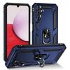 Для Samsung Galaxy A14 A54 A34 Чехол Роскошный Бронированный Металлическое Кольцо Противоударный Жесткий Задняя Крышка ПК Корпус Для Galaxy A04S A04 Подставка-Держатель Чехлы-бамперы для Телефона