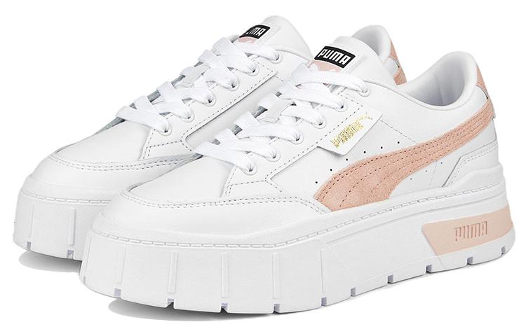 Женские кроссовки Puma Mayze Stack Puma White Rose Quartz (Женский) Белый/Розовый кварц Puma