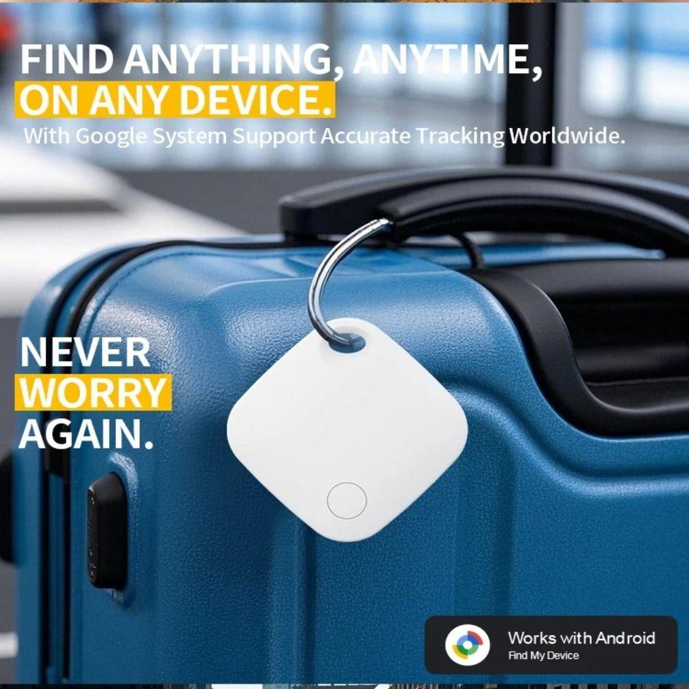 Беспроводной Bluetooth GPS трекер Мини брелок-искатель 2025 Pet Smart Tag для Android