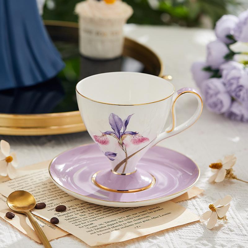 Кофейные чашки, тарелки, хозяйственные керамические кружки из костяного фарфора