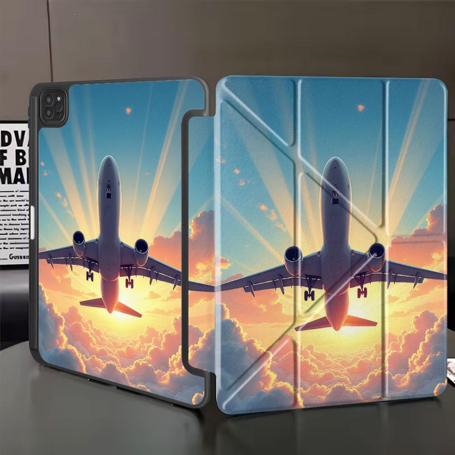 Чехол Cloud Peak Jet для планшета iPad Mini 6 7 Pro 2025 Air 4 5 M3 M2 1 2 M4 11 дюймов Pro 11-го 10-го 9-го 8-го 7-го 12,9 дюйма Держатель