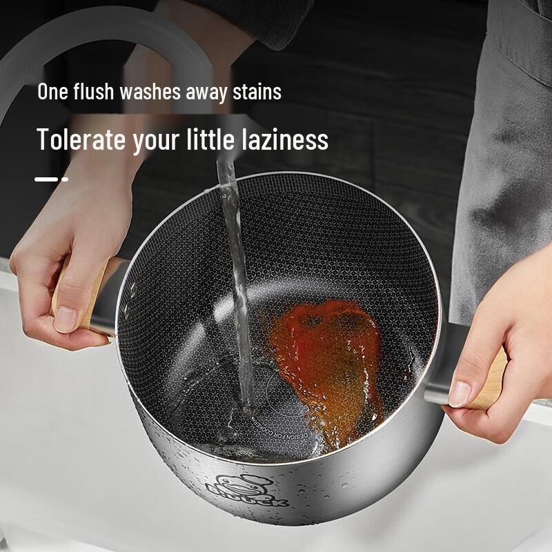 COOKER KING Little Yellow Duck 316L Stainless Steel Non-Stick Soup Pot 22cm