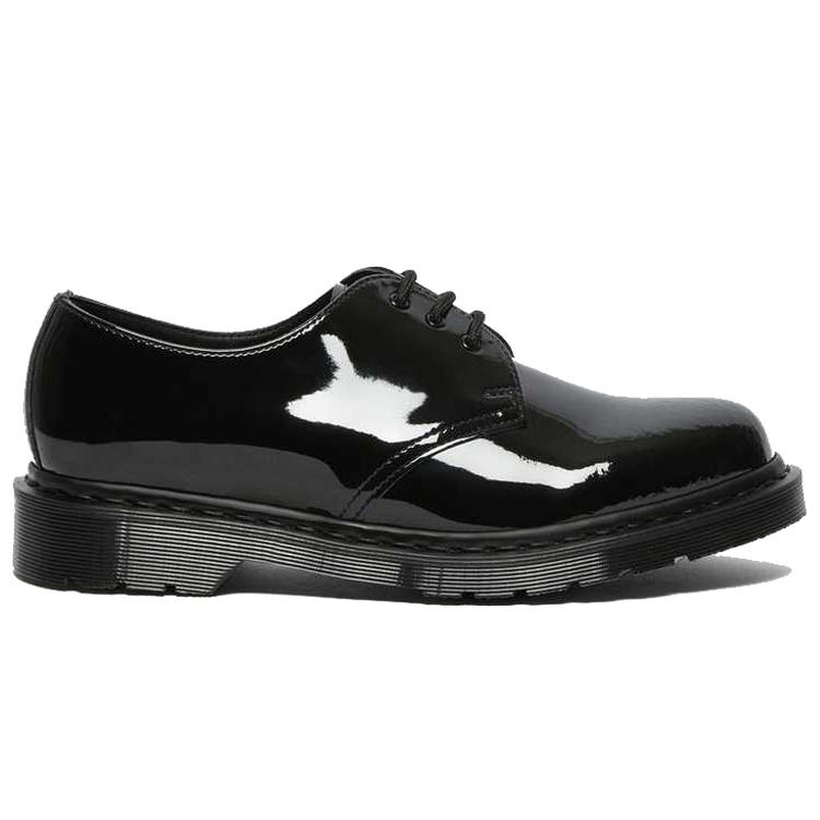 Dr. Martens 1461 Оксфорды Mono Patent Leather 'Черный' Мужские 27137001 Сделано в Англии