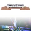 Jazz Guitar Bridge Electric Guitar Bridge Plate Guitar Part 6 String Wood Guitar Bridge for Electric Guitar Saddles